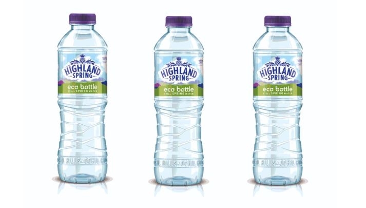 During a six-month trial of the bottle, Highland Spring found customers were not put off by its cloudy appearance or slightly higher price